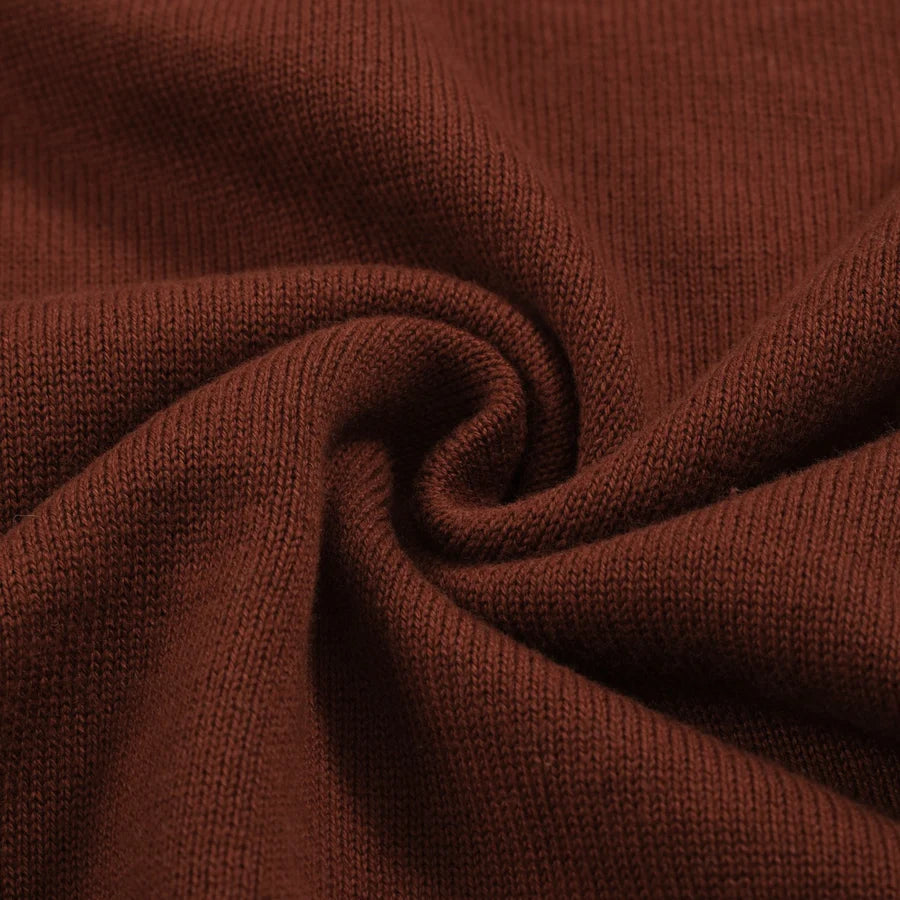 Amberline V-Neck Knit Polo